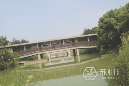 苏州御窑金砖博物馆廊桥观景